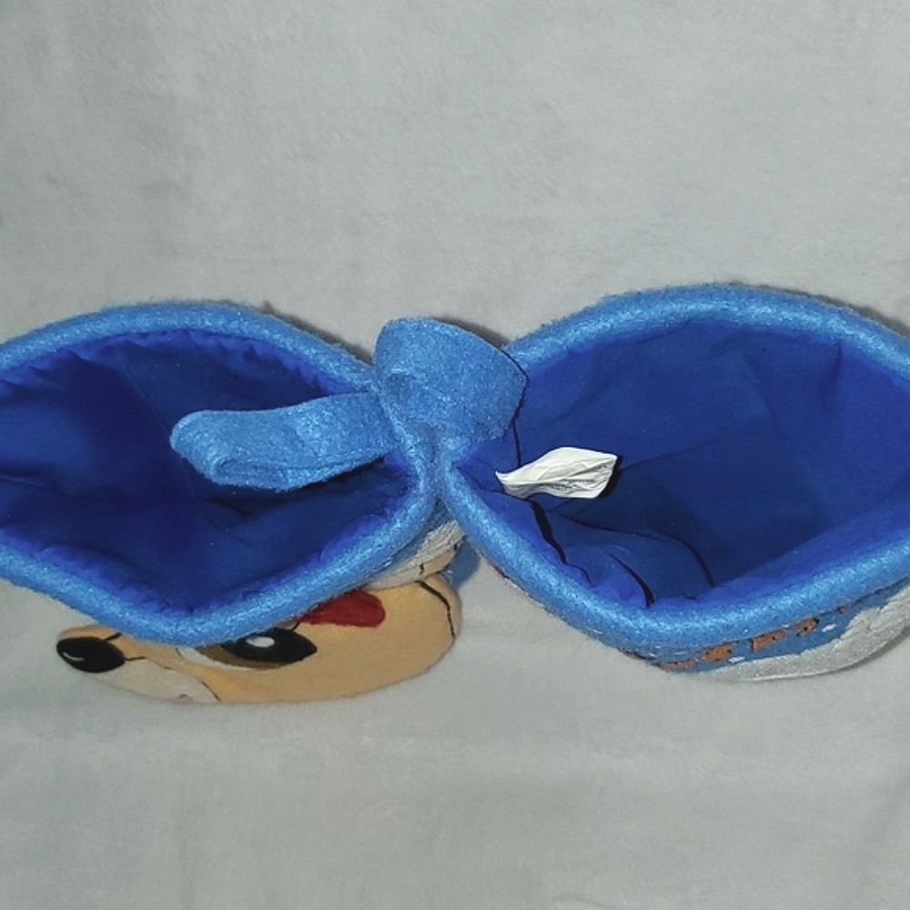 Rudolph the Red Nose Reindeer and Clara 3D Plush Felt Christmas Stockings - Picture 6 of 8